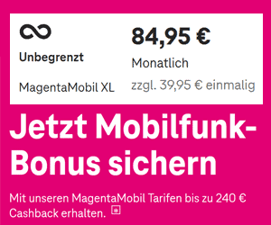 Unlimited Internet: Tarife mit unbegrenztem Datenvolumen 7 telekom magentamobil xl unlimited tarif