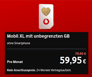Unlimited Internet: Tarife mit unbegrenztem Datenvolumen 6 vodafone mobil xl unlimited tarif